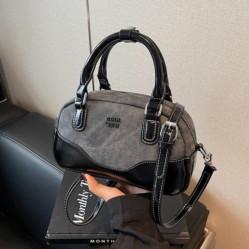 Trendy Patchwork Design Handheld Pillow Bag for Women - Retro Small Handbag, 2025 Fashion Crossbody Style Trendy Patchwork Design Handheld Pillow Bag for Women - Retro Small Handbag, 2025 Fashion Crossbody Style