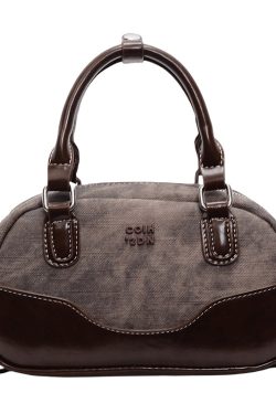 Trendy Patchwork Design Handheld Pillow Bag for Women - Retro Small Handbag, 2025 Fashion Crossbody Style