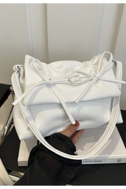 Trendy Pink Bow Shoulder Crossbody Bag for Women, Large Capacity Commuter Tote, 2025 Fashion Must-Have