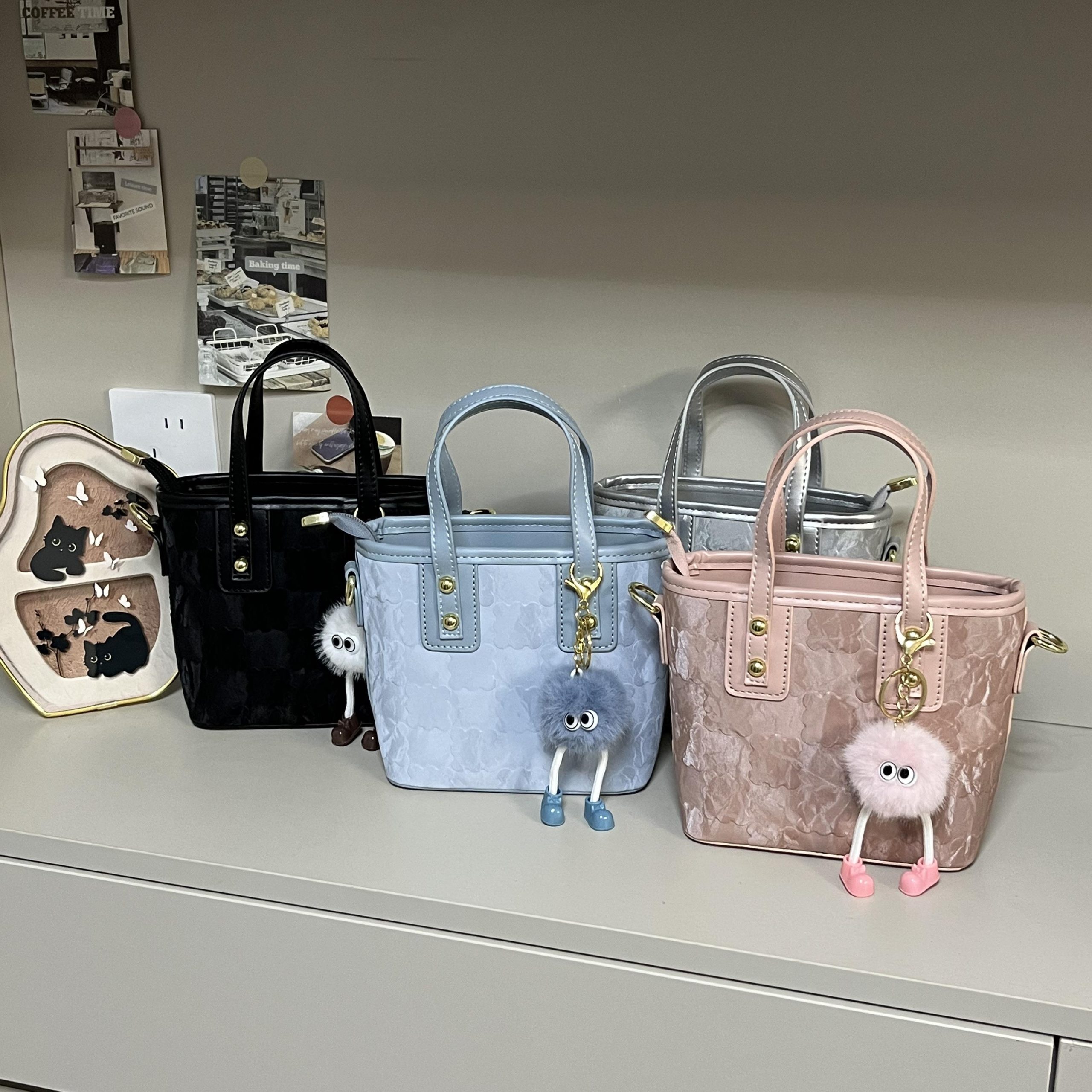 Trendy Plaid Tote Bucket Bag for Women - Versatile Shoulder Crossbody Bag, 2025 Fashion Must-Have Trendy Plaid Tote Bucket Bag for Women - Versatile Shoulder Crossbody Bag, 2025 Fashion Must-Have