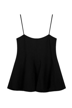 Trendy Plus Size Strapless Camisole for Women - Flattering Slim Fit Sleeveless Summer Outerwear