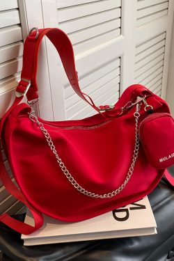 Trendy Purple Women's Large Capacity Crossbody Bag - Versatile Sports Casual Underarm Dumpling Style for 2025 Fashion