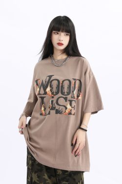 Trendy Retro Half Sleeve T-Shirt for Men and Women - Loose Fit American Style - Summer 2025 High Street Fashion