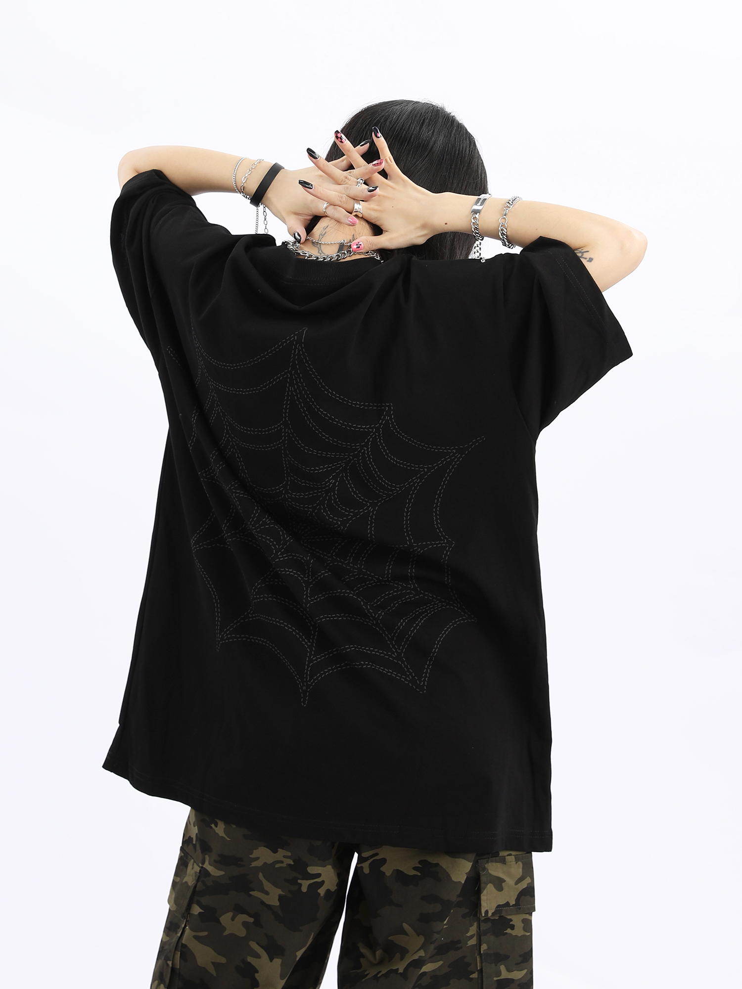 Trendy Retro Half Sleeve T-Shirt for Men and Women - Loose Fit American Style - Summer 2025 High Street Fashion Trendy Retro Half Sleeve T-Shirt for Men and Women - Loose Fit American Style - Summer 2025 High Street Fashion