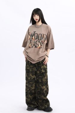 Trendy Retro Half Sleeve T-Shirt for Men and Women - Loose Fit American Style - Summer 2025 High Street Fashion