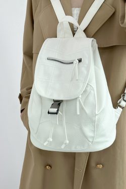 Trendy Soft Leather Travel Backpack for Women - Versatile American-Style High-End Niche Bag for 2024