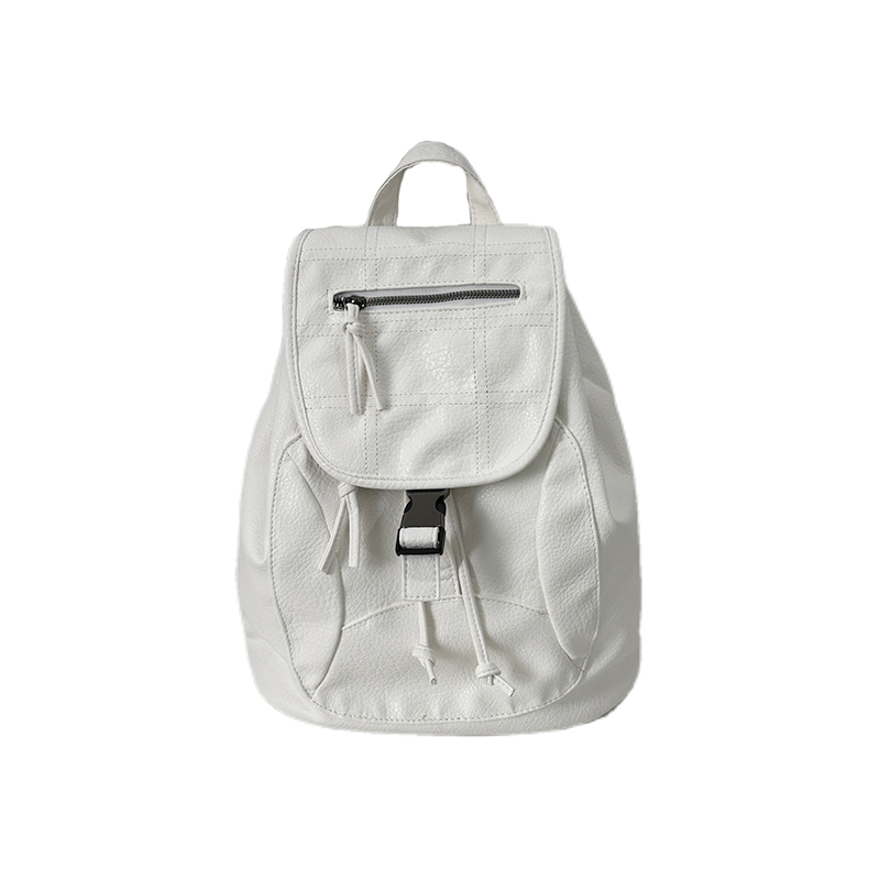 Trendy Soft Leather Travel Backpack for Women - Versatile American-Style High-End Niche Bag for 2024 Trendy Soft Leather Travel Backpack for Women - Versatile American-Style High-End Niche Bag for 2024