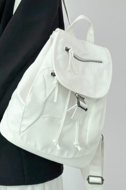 Trendy Soft Leather Travel Backpack for Women - Versatile American-Style High-End Niche Bag for 2024
