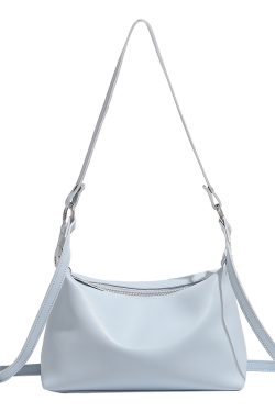 Trendy Soft Leather Underarm Baguette Bag - Versatile Shoulder Crossbody Bag for Women - Fashionable Small Bag 2024