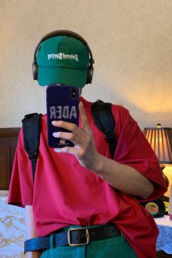 Trendy Summer Short Sleeve High Neck Solid Color T-Shirt - Versatile Korean Style Couple Outfit Top