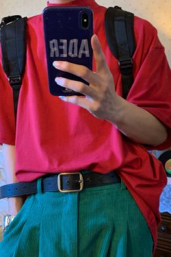 Trendy Summer Short Sleeve Solid Color High Neck T-Shirt - Versatile Korean Style Couple Outfit Top