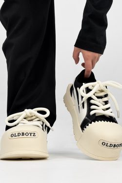 Trendy Thick-Soled Open-Mouth Mickey Board Shoes for Couples - Height-Increasing Sports Sneakers for Men and Women