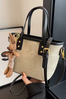 Trendy Tie-Dye Color-Blocking Bucket Bag for Women - Versatile Shoulder Crossbody Tote - 2025 New Style