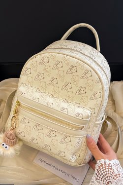 Trendy Waterproof Printed Tote Backpack for Women - High-End Versatile Commuter Bag, 2025 Fashion Must-Have