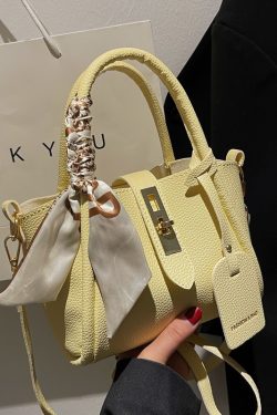 Trendy Women's 2025 Spring & Summer Crossbody Bucket Tote Bag - High-Quality Texture, Fashionable Handheld Design