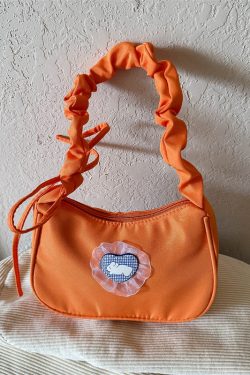 Trendy Women's Crescent Bag 2025, Unique Wrinkled Drawstring Tote, Fashionable Shoulder Underarm Bag