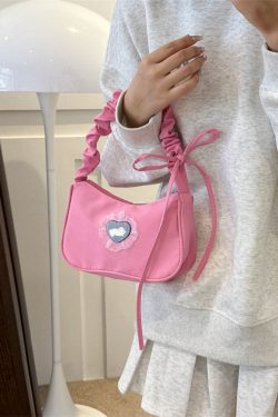 Trendy Women's Crescent Bag 2025, Unique Wrinkled Drawstring Tote, Fashionable Shoulder Underarm Bag