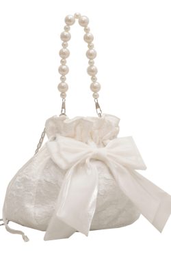 Trendy Women's Crossbody Bag 2025 - Fashionable Summer Bow Pearl Handbag - Versatile Cute Design for Every Occasion