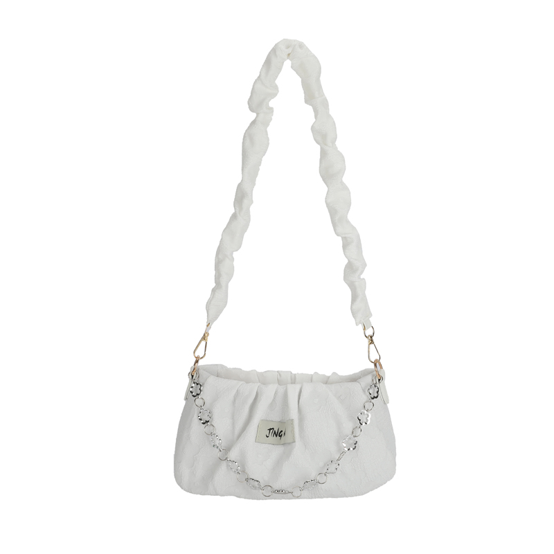 Trendy Women's Crossbody Handbag 2025 - Summer Chain Pleated Shoulder Underarm Bag Trendy Women's Crossbody Handbag 2025 - Summer Chain Pleated Shoulder Underarm Bag