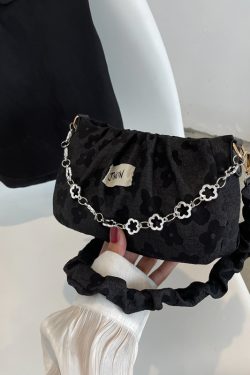 Trendy Women's Crossbody Handbag 2025 - Summer Chain Pleated Shoulder Underarm Bag