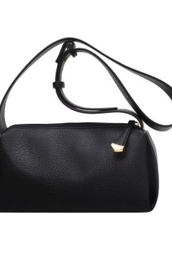 Trendy Women's Large Capacity Textured Shoulder Boston Bag - Stylish Underarm Pillow Bag for 2025 Fashion