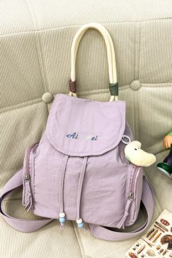 Trendy Women's Leisure Travel Backpack 2025 - Solid Color Small Student Backpack for Class and Everyday Use