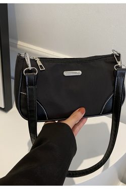 Trendy Women's Nylon Underarm Bag - Versatile Crossbody Shoulder Bag for 2025 Fashion