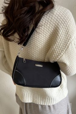 Trendy Women's Nylon Underarm Bag - Versatile Crossbody Shoulder Bag for 2025 Fashion