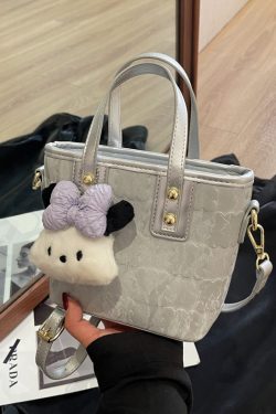 Trendy Women's Plaid Bucket Tote Bag 2025 - Stylish Versatile Crossbody & Shoulder Bag for Everyday Fashion