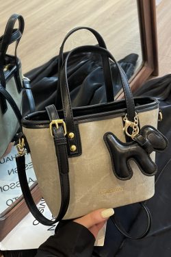 Trendy Women's Small Bucket Bag 2025 - Versatile Shoulder Crossbody Tote, High-End Fashionable Design, Must-Have Accessory