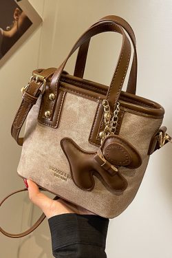 Trendy Women's Small Bucket Bag 2025 - Versatile Shoulder Crossbody Tote, High-End Fashionable Design, Must-Have Accessory