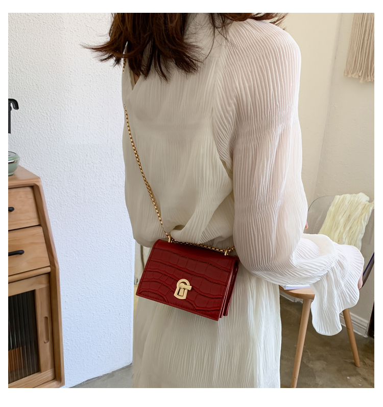 Trendy Women's Small Chain Bag 2025 - Korean Style Versatile Shoulder Crossbody Bag for Internet Celebrity Fashion Trendy Women's Small Chain Bag 2025 - Korean Style Versatile Shoulder Crossbody Bag for Internet Celebrity Fashion