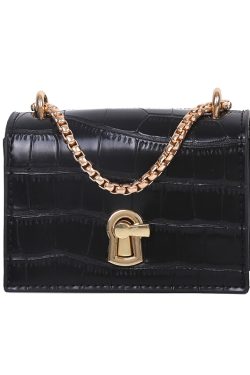 Trendy Women's Small Chain Bag 2025 - Korean Style Versatile Shoulder Crossbody Bag for Internet Celebrity Fashion