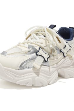 Trendy Women's Sports Shoes - Breathable Thick-Soled Mesh Dad Sneakers for Summer 2025, Soft-Bottom Casual Footwear