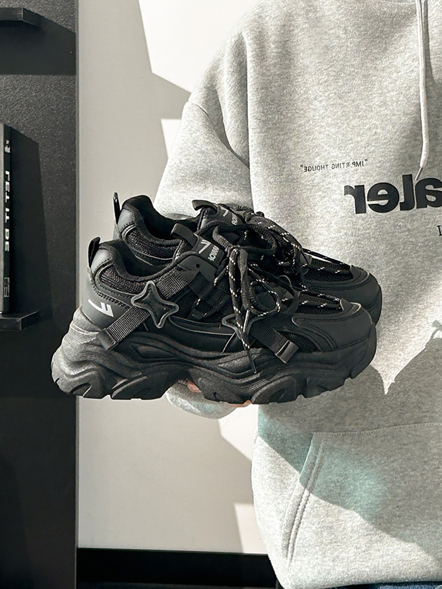 Trendy Women's Sports Shoes - Breathable Thick-Soled Mesh Dad Sneakers for Summer 2025, Soft-Bottom Casual Footwear Trendy Women's Sports Shoes - Breathable Thick-Soled Mesh Dad Sneakers for Summer 2025, Soft-Bottom Casual Footwear