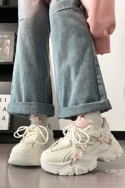 Trendy Women's Sports Shoes - Breathable Thick-Soled Mesh Dad Sneakers for Summer 2025, Soft-Bottom Casual Footwear