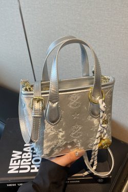 Trendy Women's Spring/Summer Bucket Tote Bag 2025 - Stylish Crossbody Shoulder Bag for Fashion Lovers