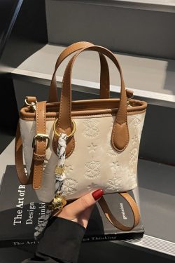 Trendy Women's Spring/Summer Bucket Tote Bag 2025 - Stylish Crossbody Shoulder Bag for Fashion Lovers