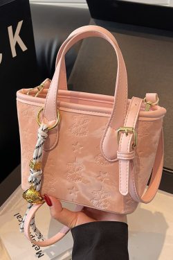 Trendy Women's Spring/Summer Bucket Tote Bag 2025 - Stylish Crossbody Shoulder Bag for Fashion Lovers