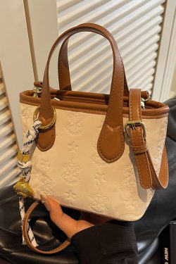 Trendy Women's Spring/Summer Bucket Tote Bag 2025 - Stylish Crossbody Shoulder Bag for Fashion Lovers