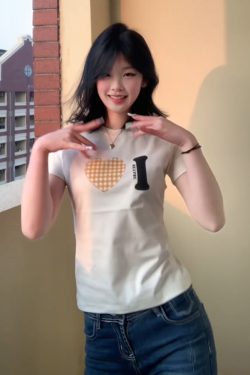 Trendy Women's Summer Short Sleeve Plaid Heart Print T-Shirt - Slim Fit Round Neck Top for a Chic American Style Look