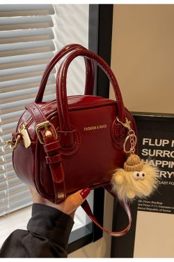 Trendy Women's Textured Crossbody Bag 2025 - Minimalist Small Square Shoulder Handbag for Commuting and Everyday Fashion