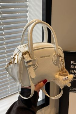 Trendy Women's Textured Crossbody Bag 2025 - Minimalist Small Square Shoulder Handbag for Commuting and Everyday Fashion