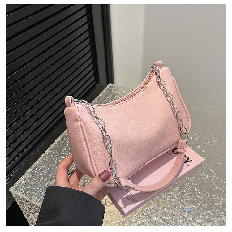 Trendy Women's Underarm Bag with Chain Strap - Summer 2025 High-End Small Shoulder Bag in French Niche Style Trendy Women's Underarm Bag with Chain Strap - Summer 2025 High-End Small Shoulder Bag in French Niche Style