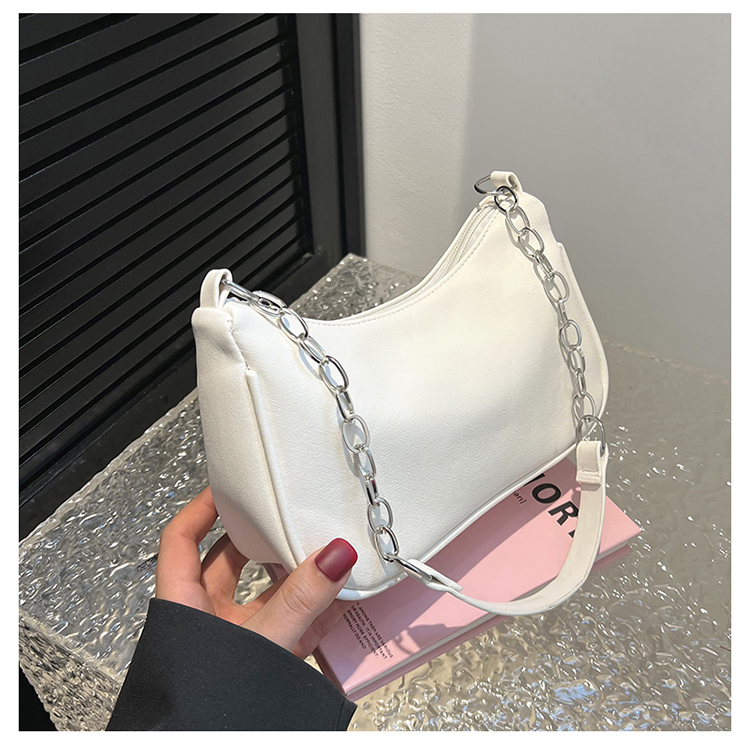 Trendy Women's Underarm Bag with Chain Strap - Summer 2025 High-End Small Shoulder Bag in French Niche Style Trendy Women's Underarm Bag with Chain Strap - Summer 2025 High-End Small Shoulder Bag in French Niche Style