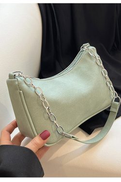 Trendy Women's Underarm Bag with Chain Strap - Summer 2025 High-End Small Shoulder Bag in French Niche Style