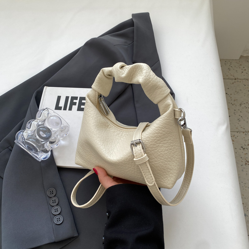 Trendy Wrinkled Handbag for Women - 2025 Versatile Shoulder Crossbody Bag with Niche Design - Chic Small Purse Trendy Wrinkled Handbag for Women - 2025 Versatile Shoulder Crossbody Bag with Niche Design - Chic Small Purse