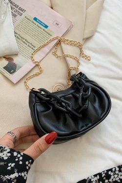 Trendy Wrinkled Handbag for Women - Summer 2025 Mini Square Crossbody Bag, High-End Niche Fashion Shoulder Bag