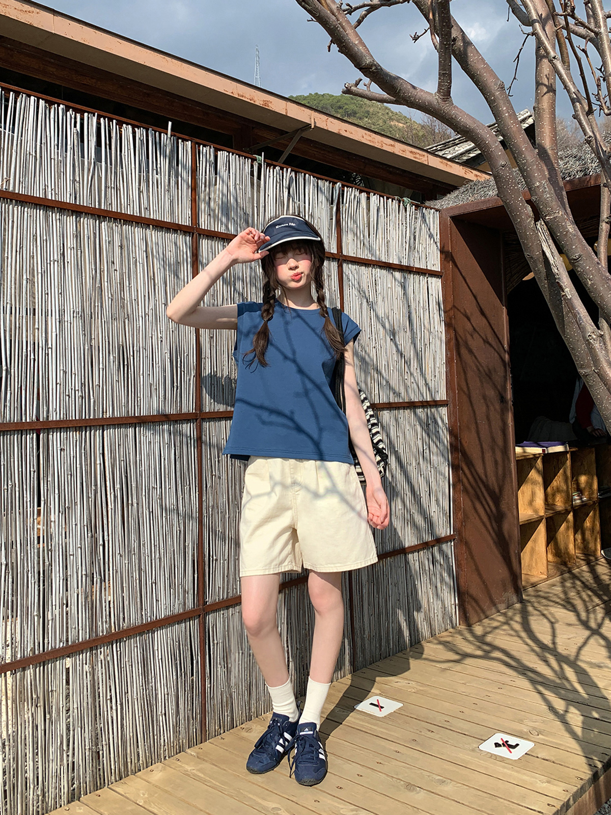 Two-Color Letter Embroidery Shorts for Women - Loose Slim Fit Summer Casual Pants 2025, Y2K Style Two-Color Letter Embroidery Shorts for Women - Loose Slim Fit Summer Casual Pants 2025, Y2K Style