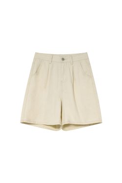 Two-Color Letter Embroidery Shorts for Women - Loose Slim Fit Summer Casual Pants 2025, Y2K Style